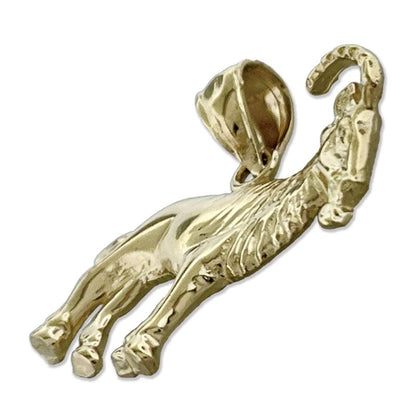14K Gold Billy Goat Pendant