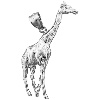 14K Gold 36MM Giraffe Pendant