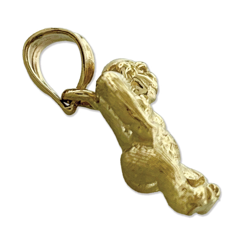 14K Gold Gorilla Charm