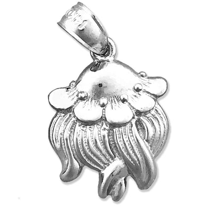 14K Gold Cephalopod Jellyfish Charm