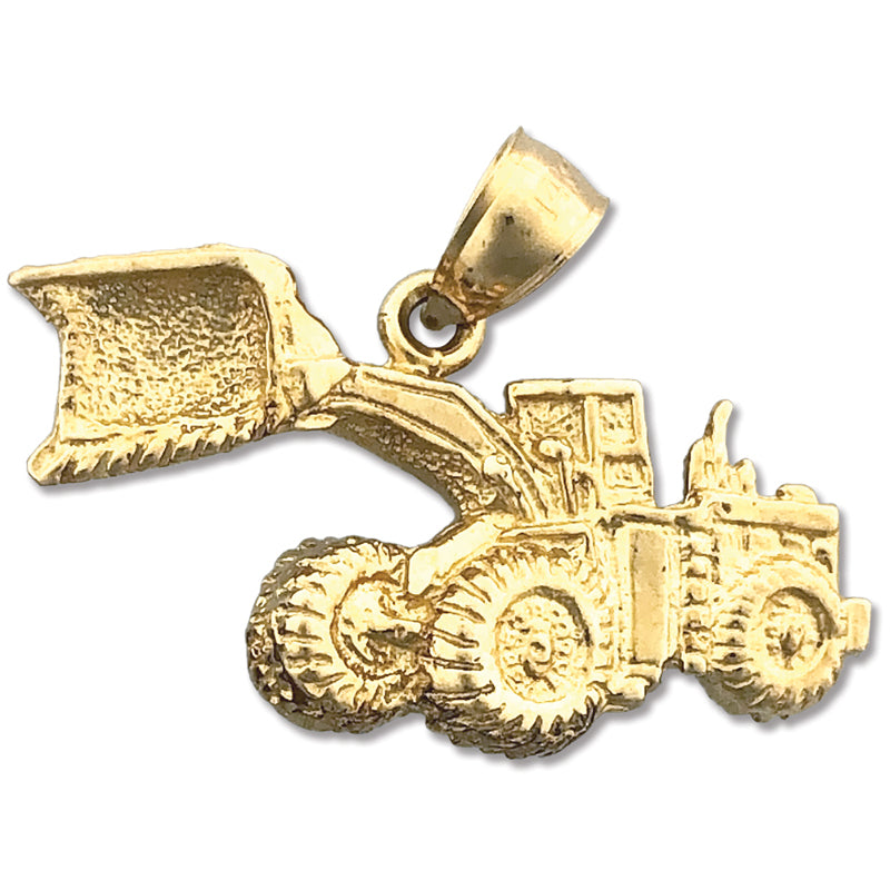 14K Gold Loader Pendant