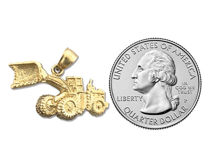 14K Gold Loader Pendant