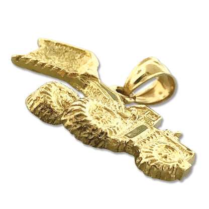 14K Gold Loader Pendant