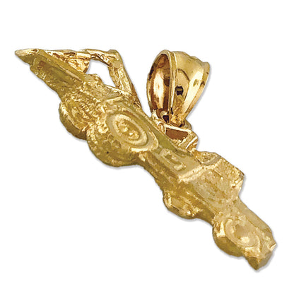 14K Gold Tow Truck Charm