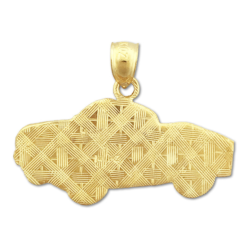 14K Gold Pickup Truck Pendant