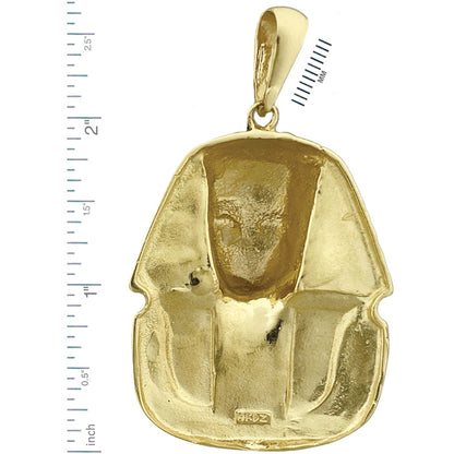 14K Gold King Tut Pendant