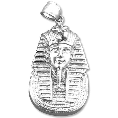 14K Gold Egyptian Pharaoh King Tut Pendant
