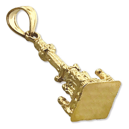 14K Gold 3D Chicago Water Tower Charm