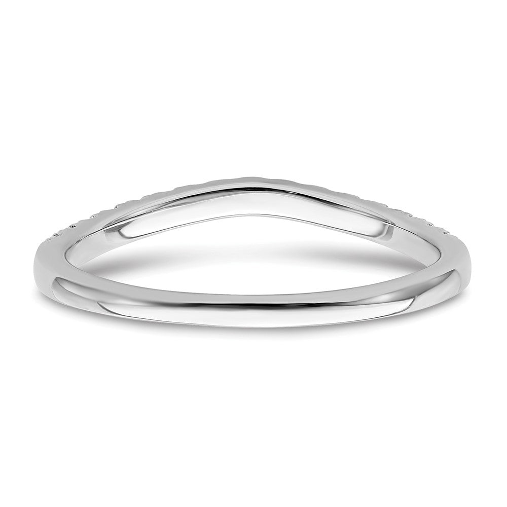 True Origin 14K White Gold 1/2 carat Lab Grown Diamond VS+ F+ Set of Two Complete Wedding Band Rings