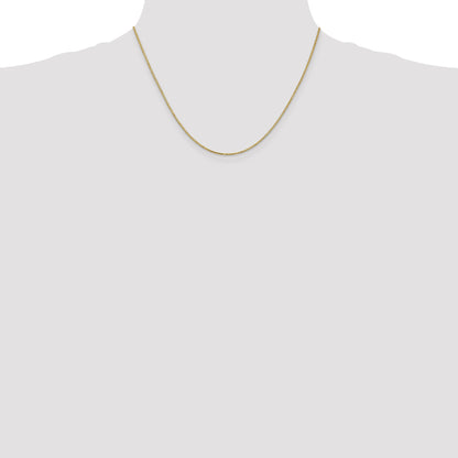 18 Inch 14K 1.2mm Box Chain Necklace