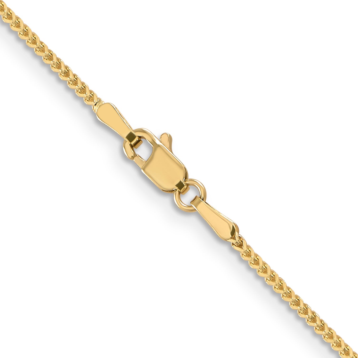 20 Inch 14K 1.1mm Franco Chain Necklace