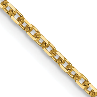 24 Inch 14K 1.5mm D/C Rolo Chain