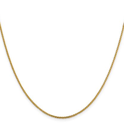 24 Inch 14K 1.4mm D/C Open Franco Chain Necklace
