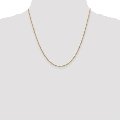 20 Inch 14K 1.95mm Round Cable Chain Necklace