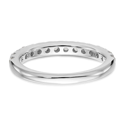 True Origin 14K White Gold 3/4 carat Lab Grown Diamond VS+ F+ Complete Wedding Band Ring
