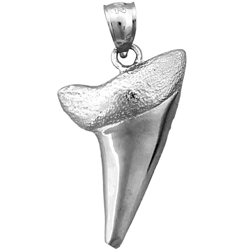 14K Gold Shark Tooth Pendant
