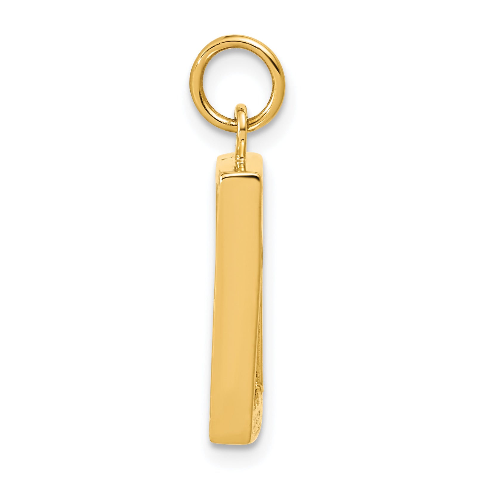 14k Yellow Gold 14k Small Picture Frame Pendant