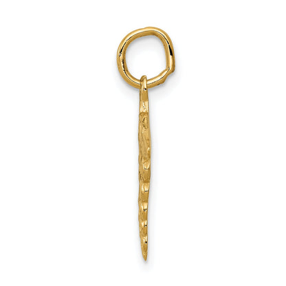 14k Yellow Gold 14k Caduceus Charm
