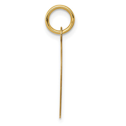 14k Yellow Gold 14k Record Album Charm