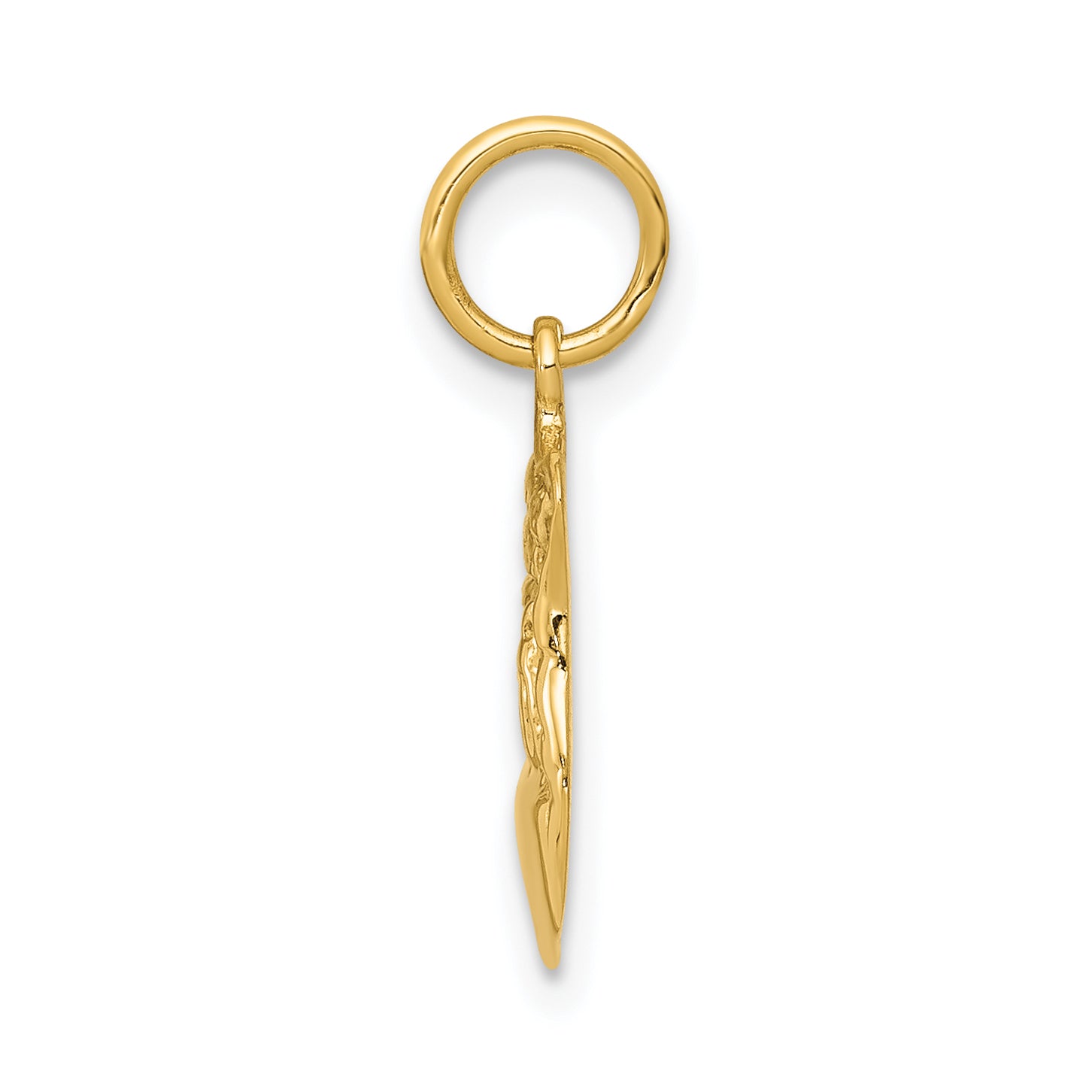 14k Yellow Gold 14k Police Badge Charm
