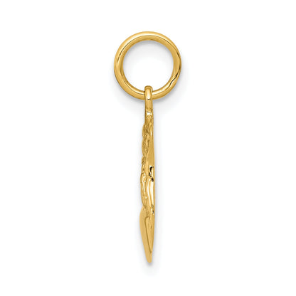 14k Yellow Gold 14k Police Badge Charm
