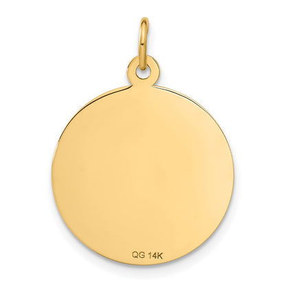 14k Yellow Gold 14K HAPPY ANNIVERSARY Charm