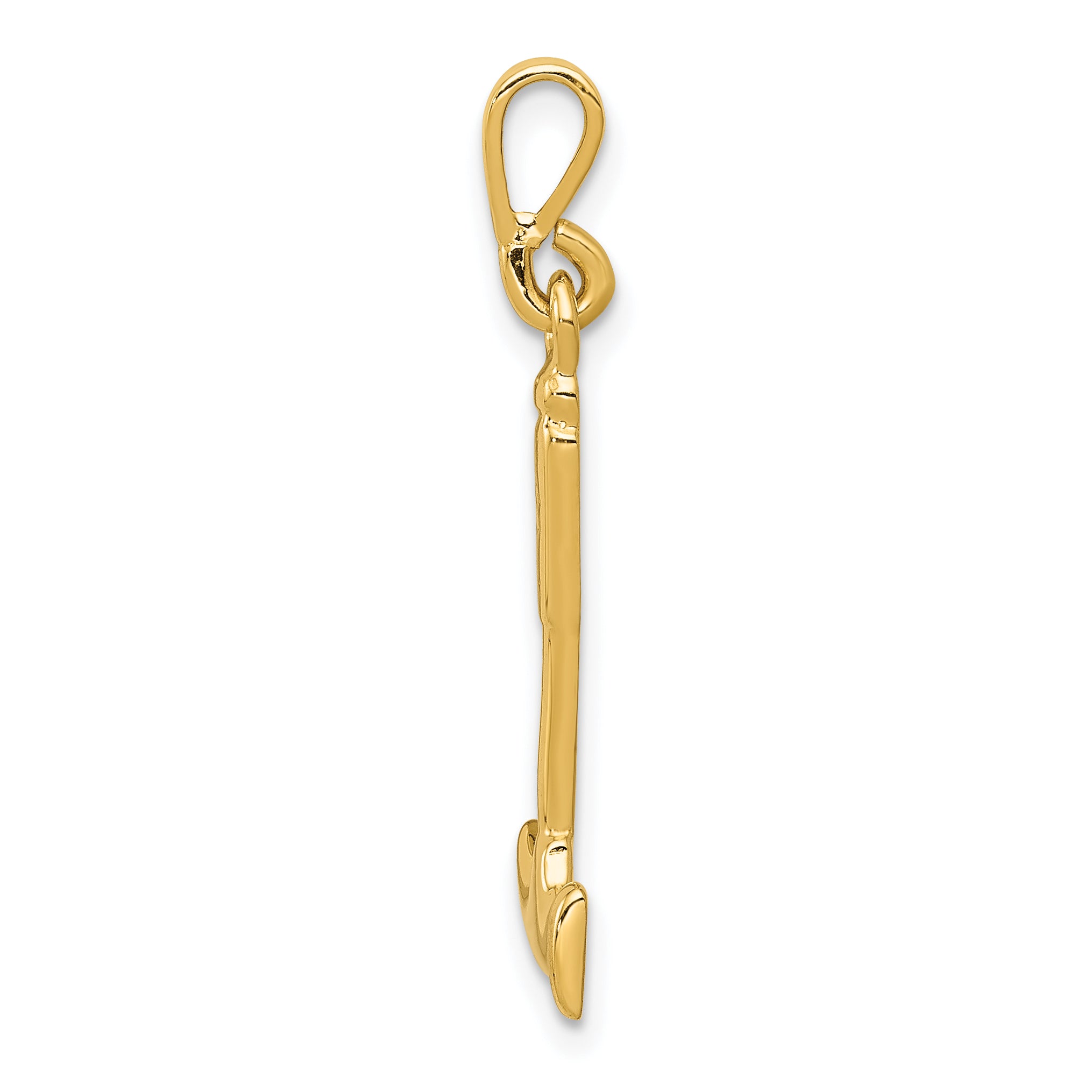 14k Yellow Gold 14k Hammer Charm