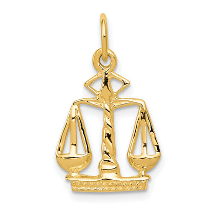 14k Yellow Gold 14k Scales Of Justice Charm