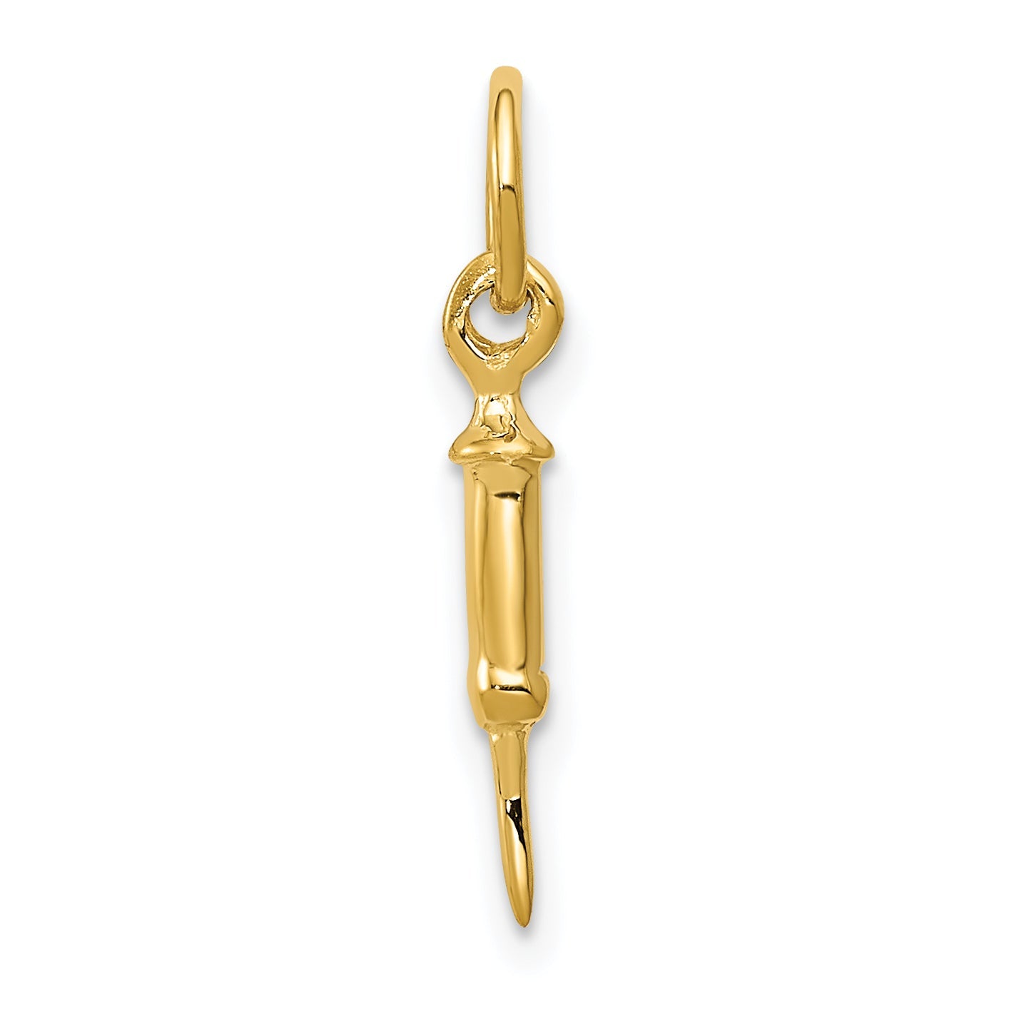 14k Yellow Gold 14k Doctors Syringe Charm