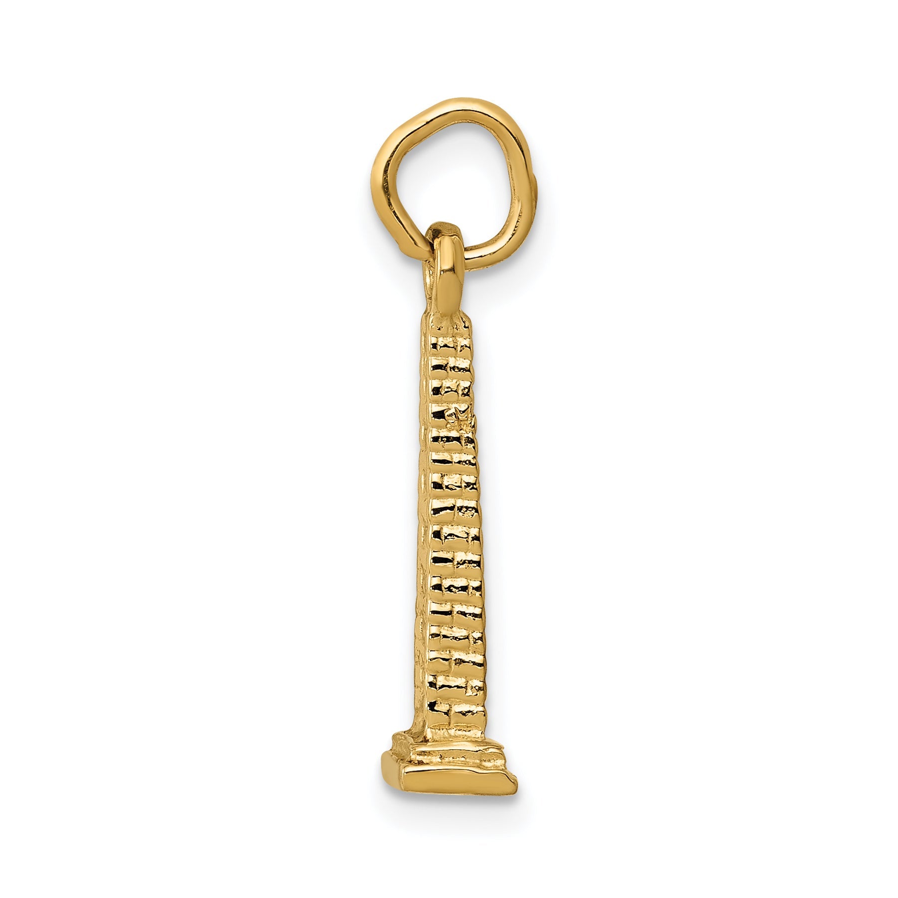 14k Yellow Gold 14K 3D Washington Monument Charm