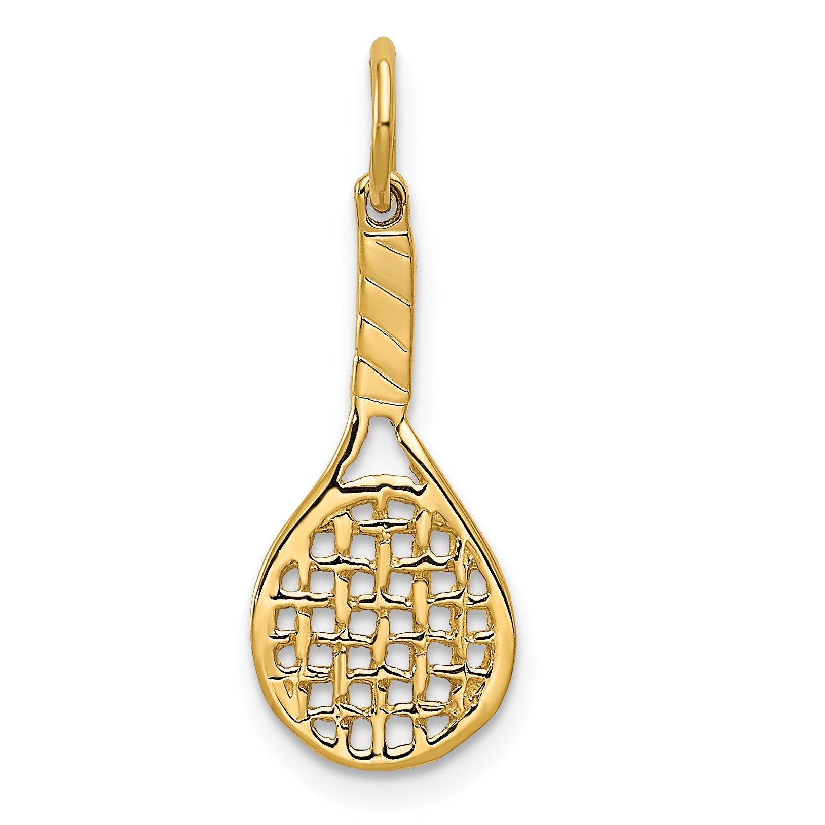 14k Yellow Gold 14k Racquet Charm