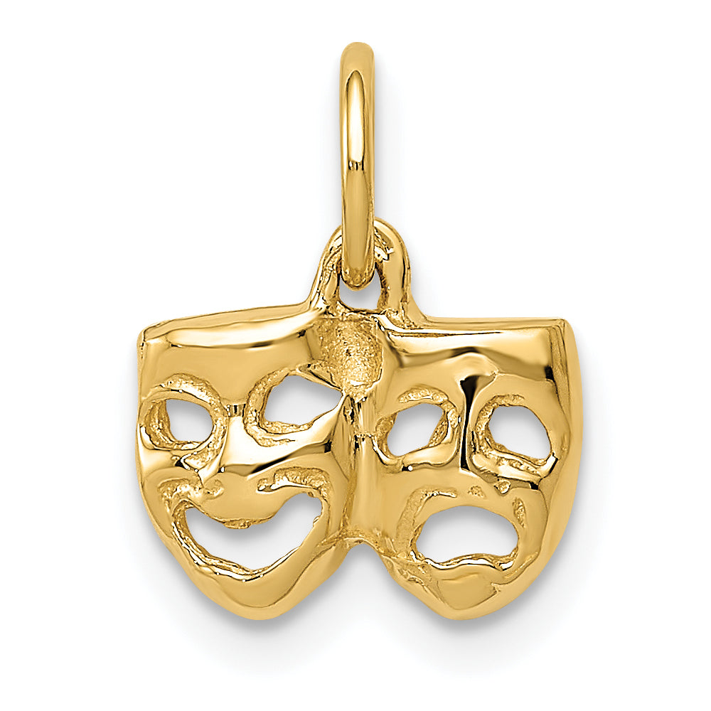 14k Yellow Gold 14k Comedy/Tragedy Charm