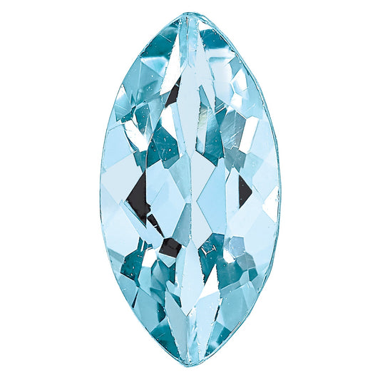 Gemstone Aquamarine Aa Quality 5X2.5mm Marquise