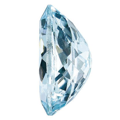 Gemstone Aquamarine Aa Quality 6X4mm Oval