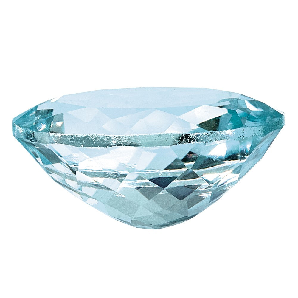 Gemstone Aquamarine Aa Quality 8X6mm Oval
