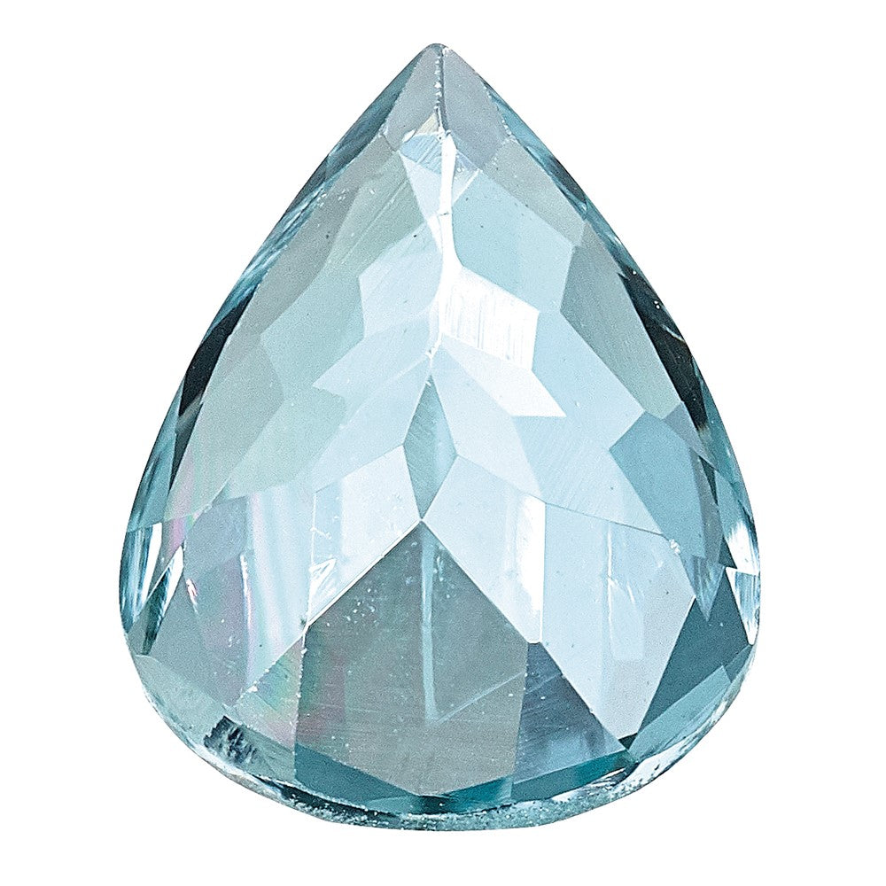 Gemstone Aquamarine Aa Quality 6X4mm Pear