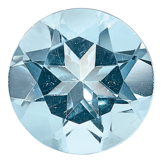 Gemstone Aquamarine Aaa Quality 7mm Round