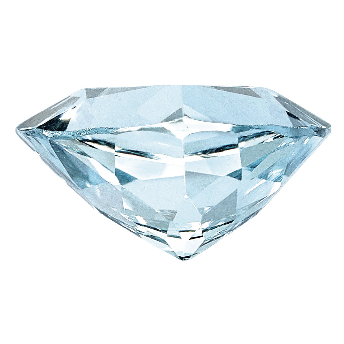 Gemstone Aquamarine Aa Quality 5mm Trillion