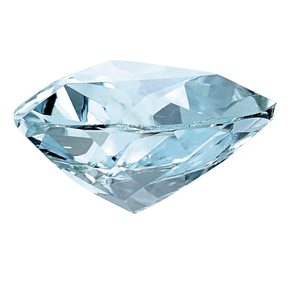 Gemstone Aquamarine Aa Quality 4mm Trillion