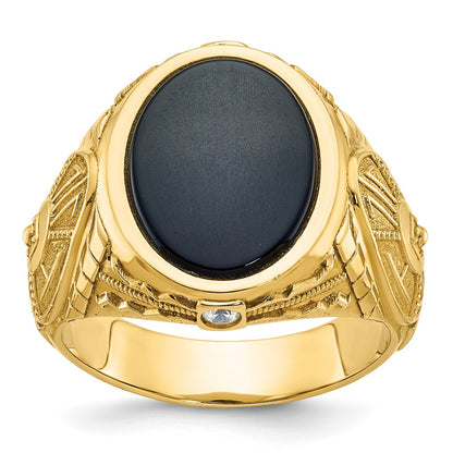 10K Yellow Gold 10Ky Fancy Ring Mounting