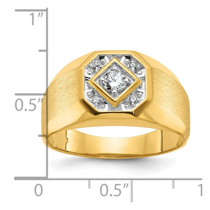 10K Yellow Gold 10Ky Fancy Ring Mounting