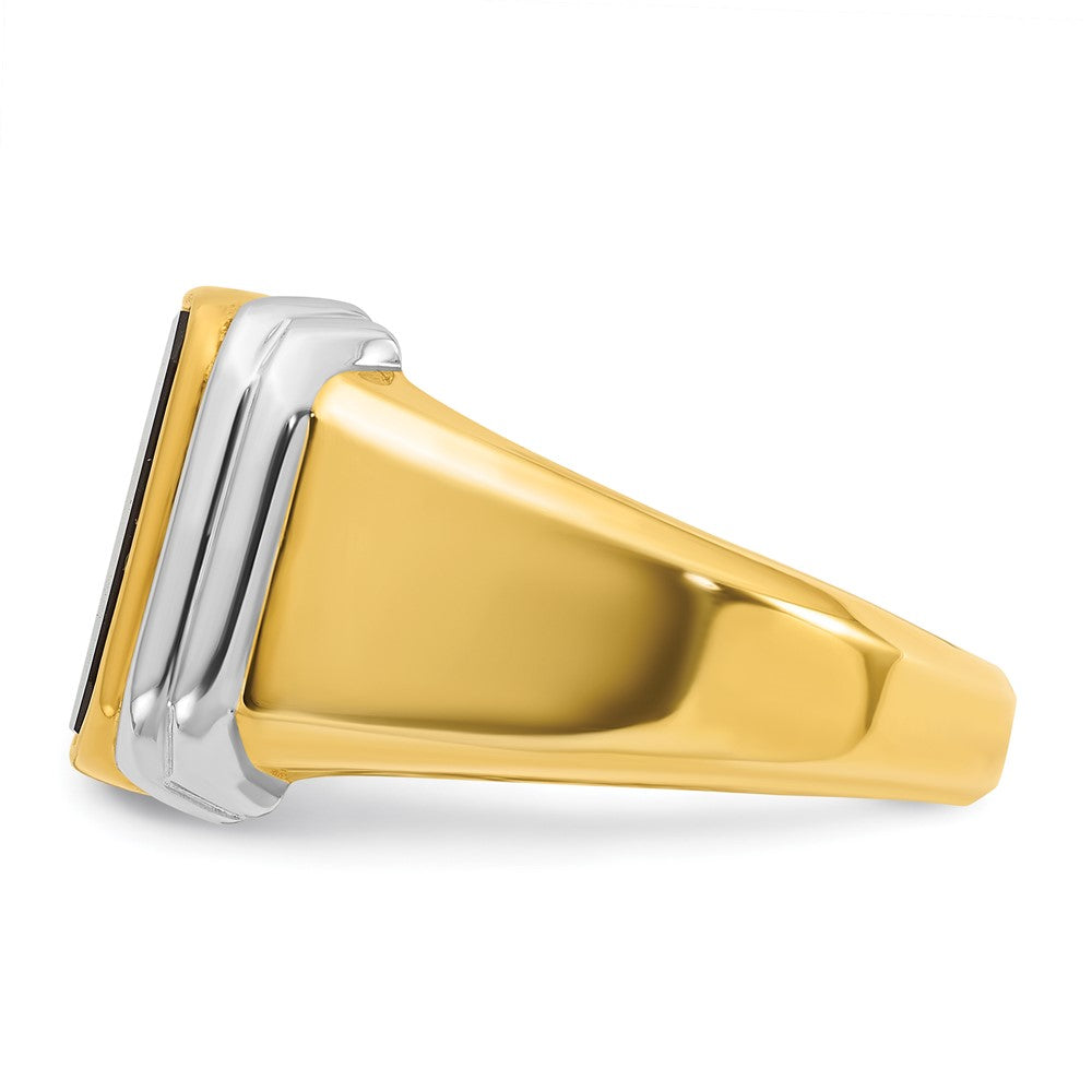 10K Two-Tone Two-Tone Fancy Ring Mounting