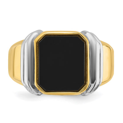 10K Two-Tone Two-Tone Fancy Ring Mounting