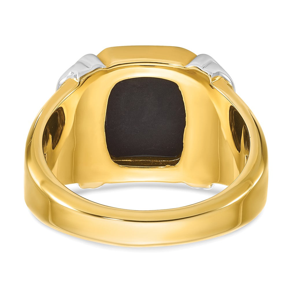 10K Two-Tone Two-Tone Fancy Ring Mounting