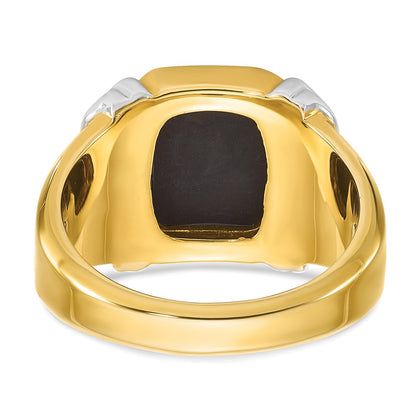 10K Two-Tone Two-Tone Fancy Ring Mounting