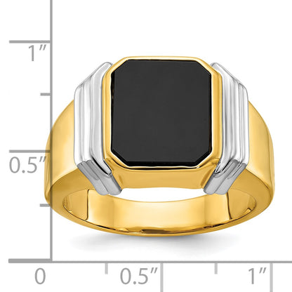 10K Two-Tone Two-Tone Fancy Ring Mounting