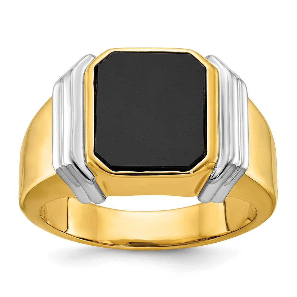 10K Two-Tone Two-Tone Fancy Ring Mounting