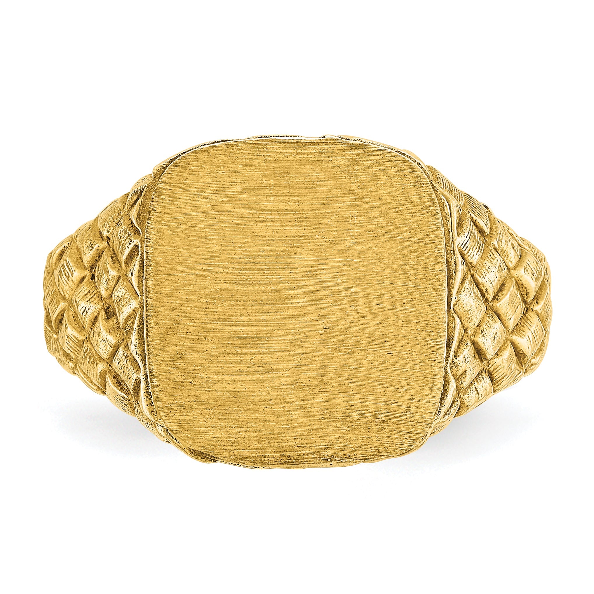 10K Yellow Gold 10Ky Fancy Ring Mounting