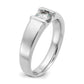 14k White Gold 1/2 Ct. Lab Grown Diamond VS/SI+ G+ Men's Ring