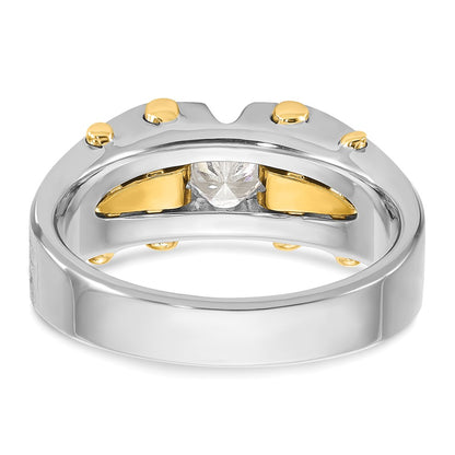 10K Two-Tone Two-Tone Fancy Ring Mounting